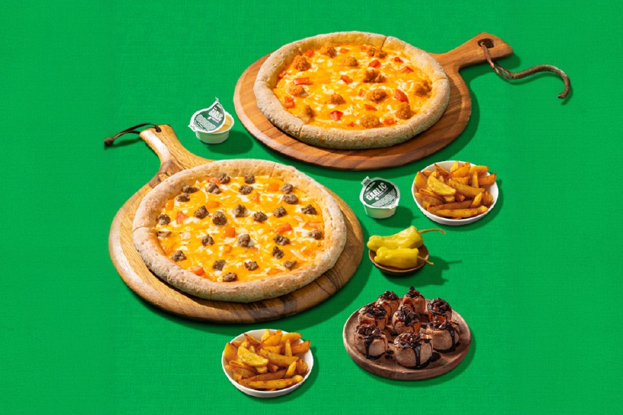 Burger Pizza Meal