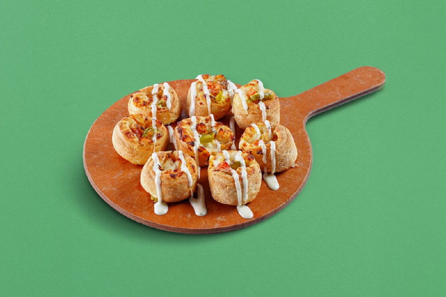 Spicy Chicken Ranch Rolls